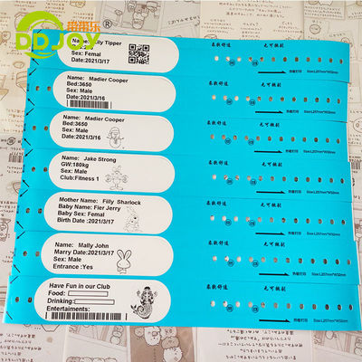 Thermal Material Jewelry Main Material OEM ODM Waterproof Adult Identification Bracelets