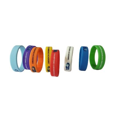 Silicon Material Customized Logo Plastic Wristband for Non-Profit Organizations