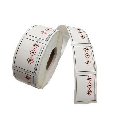Customized Made Color Size Oil Resistant Adhesive Roll Logo Label Sticker for Bottles
