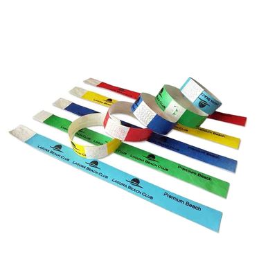 Durable Purple Tyvek Wristbands for One Time Events 250*25mm/250*19mm