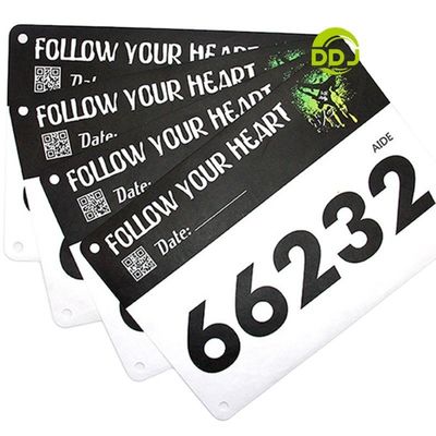 DDJOY Running Race Bibs Large Numbers and Safety Pins Included for Marathon Race Events