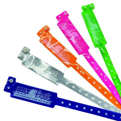 250*25mm PVC Bracelets for Easy Identification at Events and Festivals