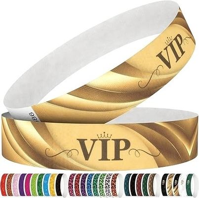 Color Printing for Graphics 1 Color Dupont Paper/Tyvek Meeting Admission Wristband