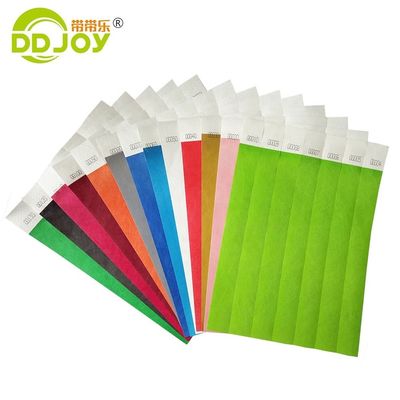 Color Printing for Graphics 1 Color Dupont Paper/Tyvek Meeting Admission Wristband