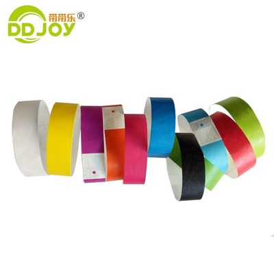 Color Printing for Graphics 1 Color Dupont Paper/Tyvek Meeting Admission Wristband