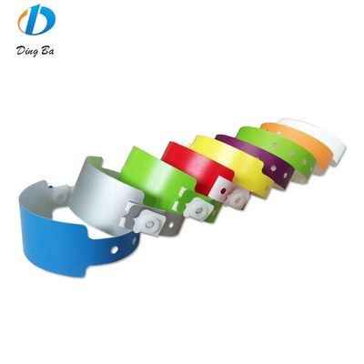 250*16mm L Shape Plastic Events Bracelet Custom Print Logo Bangle Snap Button Bracelet