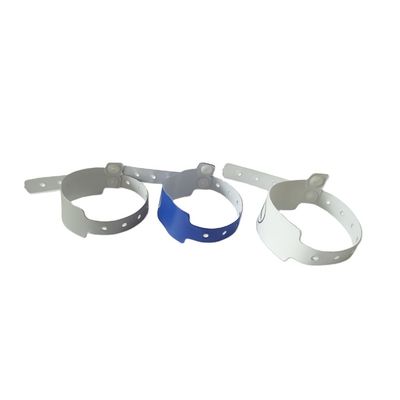 Waterproof PVC Plastic Vinyl Bracelet 250*25mm Wide Shape for Festival Access Only