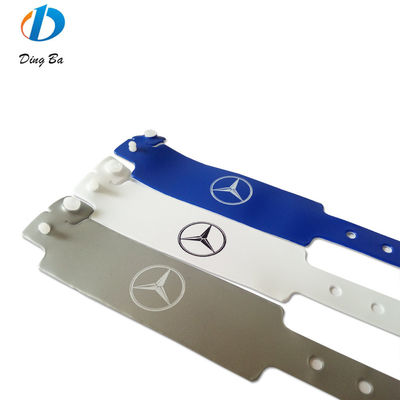 Waterproof PVC Plastic Vinyl Bracelet 250*25mm Wide Shape for Festival Access Only