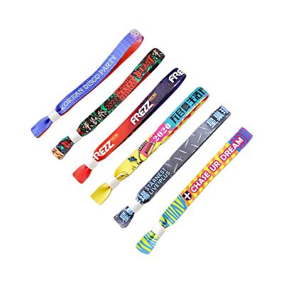 Single/Double-sided Printing Disposable Wristband for Concert Party Festival Events