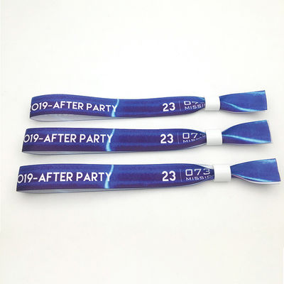 Single/Double-sided Printing Disposable Wristband for Concert Party Festival Events