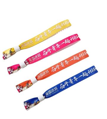 Single/Double-sided Printing Disposable Wristband for Concert Party Festival Events
