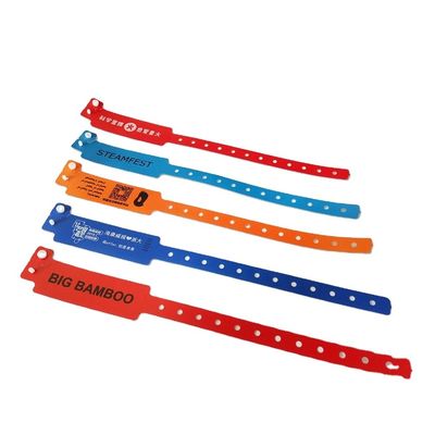 Custom Logo Adult Size Plastic/Paper/Composite Wristband for Stylish Festival Events