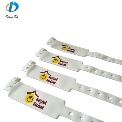 Waterproof Custom Printed PVC/Vinyl Identification Wristband for Event Identification
