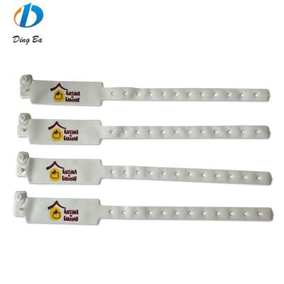 Waterproof Custom Printed PVC/Vinyl Identification Wristband for Event Identification