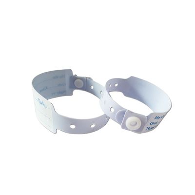 Effortless Hospital ID PVC RFID Baby Wristband for Smooth Patient Identification