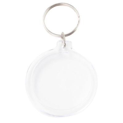 Acrylic and Metal Keyring for Studio Photo Number Card Deposit Card Bag Pendant 20pcs