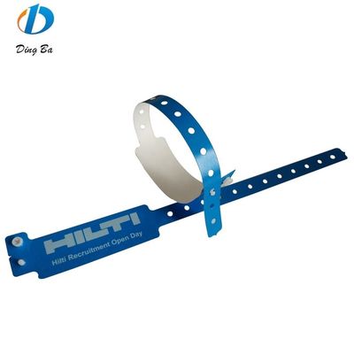 Ticket Identification Tape Wristband Waterproof Plastic ID Bracelet for Less Than 1