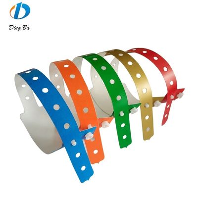 Ticket Identification Tape Wristband Waterproof Plastic ID Bracelet for Less Than 1