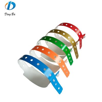 Ticket Identification Tape Wristband Waterproof Plastic ID Bracelet for Less Than 1