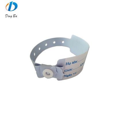 Effortless Hospital ID PVC RFID Baby Wristband for Smooth Patient Identification