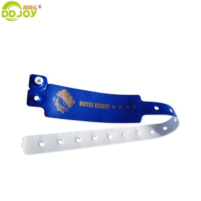 Artificial Custom Wristband Vinyl Id Bracelet for Soft Comfortable Wear and Style