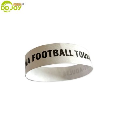 Printing Event Party Supplies Tear Resistant Wristband Disposable Paper Armband Tyvek