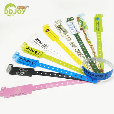 Disposable ID Wristbands Waterproof and Personalised Plastic Solution for Events