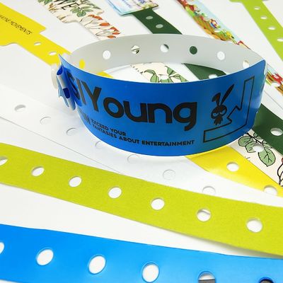 Disposable ID Wristbands Waterproof and Personalised Plastic Solution for Events