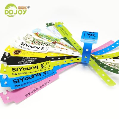 Disposable ID Wristbands Waterproof and Personalised Plastic Solution for Events