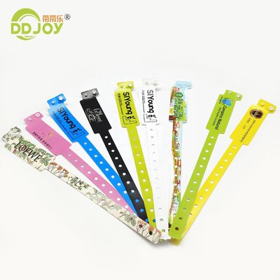 Disposable ID Wristbands Waterproof and Personalised Plastic Solution for Events