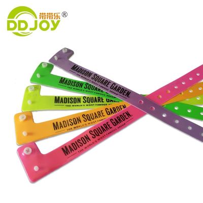VIP Pass Admission Events Custom Soft PVC Wristband for One-time and Exclusive Access