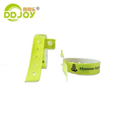 VIP Pass Admission Events Custom Soft PVC Wristband for One-time and Exclusive Access