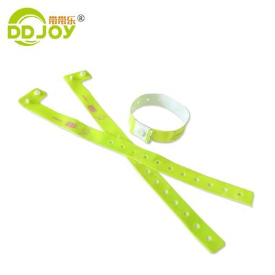 VIP Pass Admission Events Custom Soft PVC Wristband for One-time and Exclusive Access