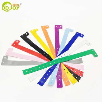 Yellow One-Off Soft Comfortable PVC Vinyl ID Bracelet Wristband for Any Festival