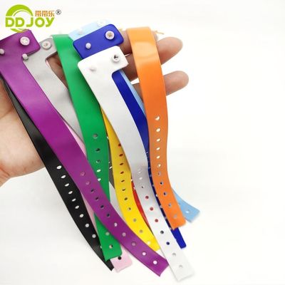 Yellow One-Off Soft Comfortable PVC Vinyl ID Bracelet Wristband for Any Festival