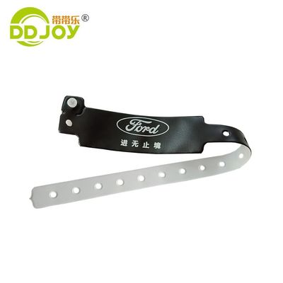 Men's Custom Logo Vinyl / PVC Bracelet for Design Entertainment Events Festival Gifts