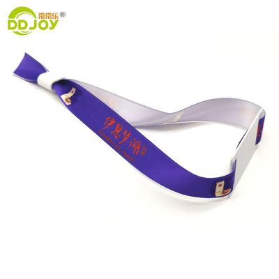 Promotion Decorate Gifts RFID Fabric Wristband for Free Samples in Concert Tickets