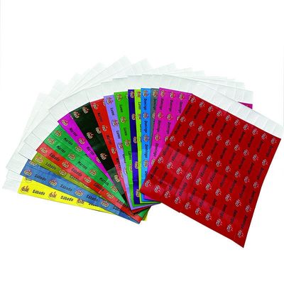Disposable Tyvek Wristband for Events Custom QR Code Waterproof Red One Color Printing