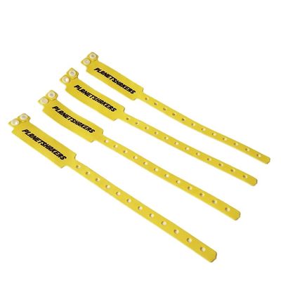 Disposable Event Party Festival Soft Vinyl Comfortable Eco-Friendly PVC Wristband