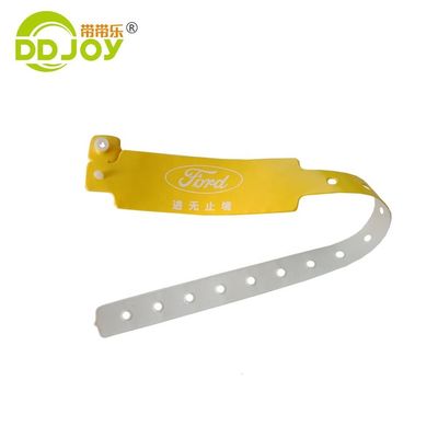 Disposable Event Party Festival Soft Vinyl Comfortable Eco-Friendly PVC Wristband