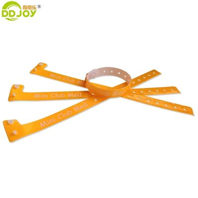 Custom Logo Reflective Neon Green L Shape Party Wristband with Reflective PVC and PVC