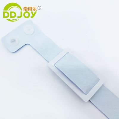 Custom Logo Bracelets L Shape PVC Vinyl Material Writable Smart RFID Chip Wristband