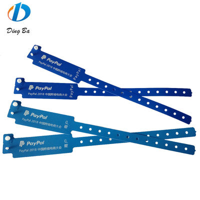 Hotel Resort QR Code Wristband Newest Composite Plastic Bracelet with PE Main Stone