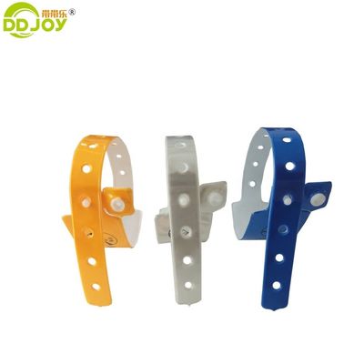 Other Style Concert Ticket Vinyl PVC Wristband Plastic Bracelet for Hotel Customer's Logo