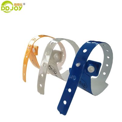Other Style Concert Ticket Vinyl PVC Wristband Plastic Bracelet for Hotel Customer's Logo