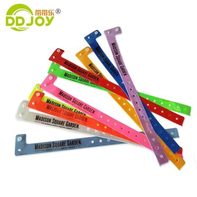250*25mm/250*16mm Vinyl Plastic Wristband for Secure Shipping via UPS DHL EMS Fedex TNT