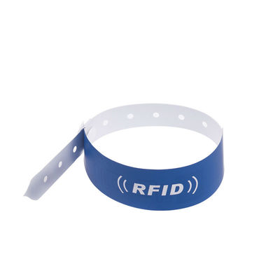 Custom Logo Printed Tyvek RFID Wristbands with NFC Function The Ultimate Retailer's Choice
