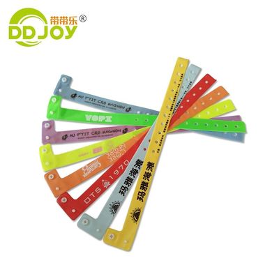 250*25mm/250*16mm Vinyl Plastic Wristband for Secure Shipping via UPS DHL EMS Fedex TNT