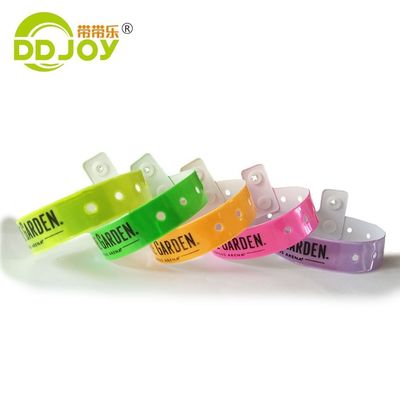 250*25mm/250*16mm Vinyl Plastic Wristband for Secure Shipping via UPS DHL EMS Fedex TNT