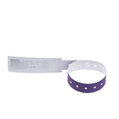 Custom Logo Printed Tyvek RFID Wristbands with NFC Function The Ultimate Retailer's Choice